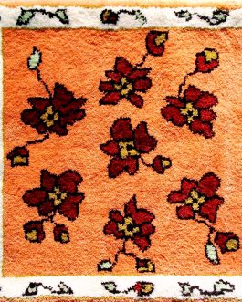 Persian Bouquet of Flowers small mat 14″x 14″ Skeins 9